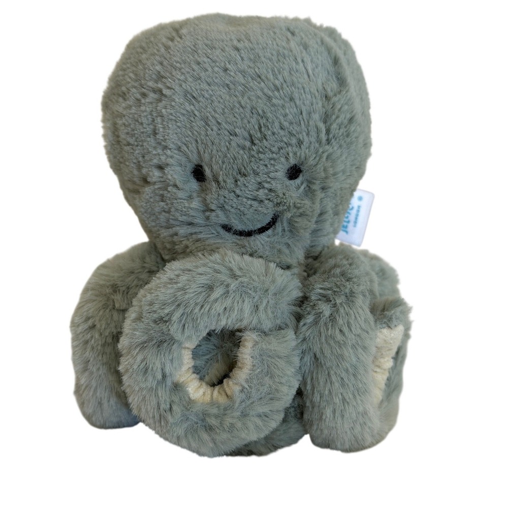 Jellycat Odyssey Octopus Sage Green Moss Plush‎ Stuffed Animal Toy